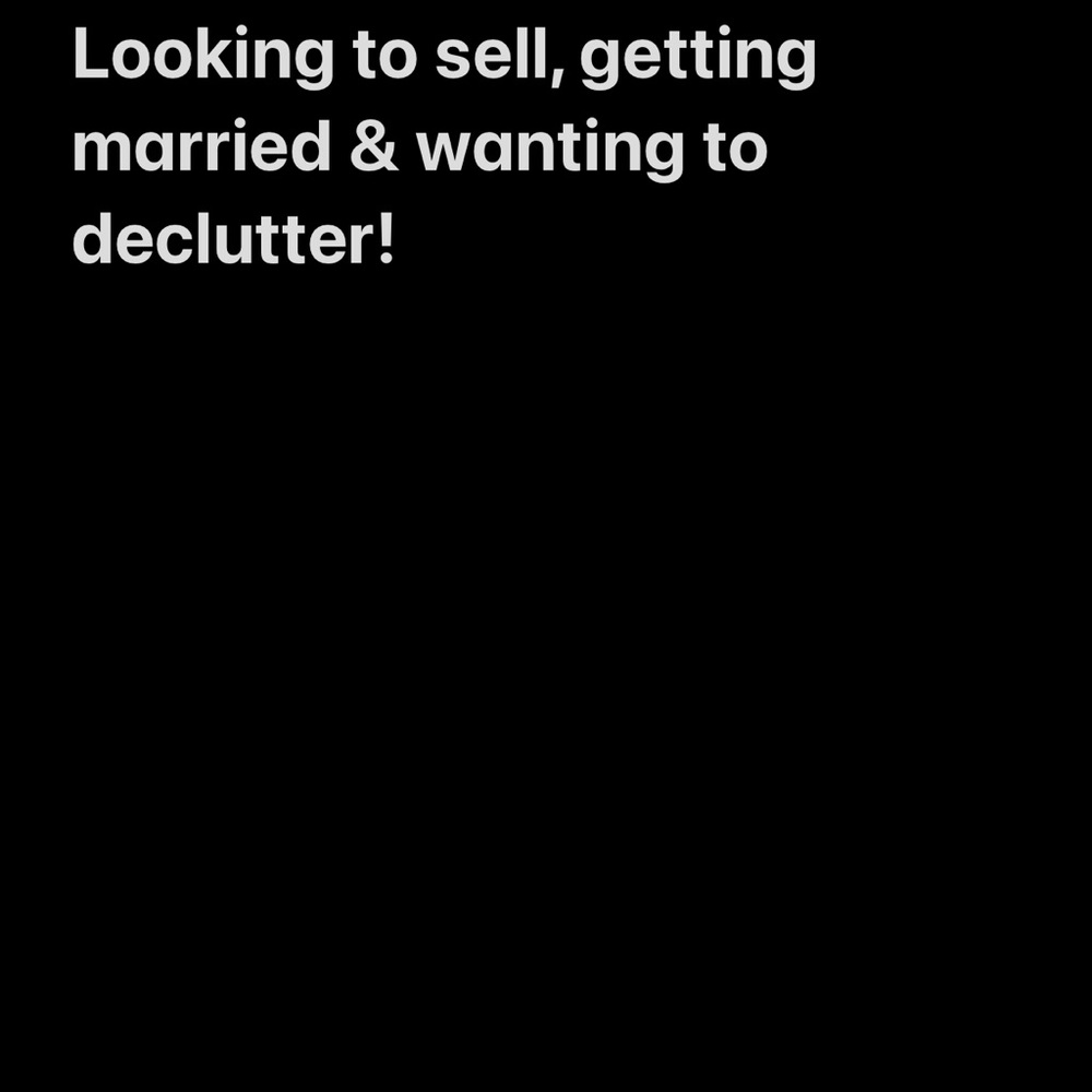 Looking to sell, getting married and hoping to earn some money for the wedding